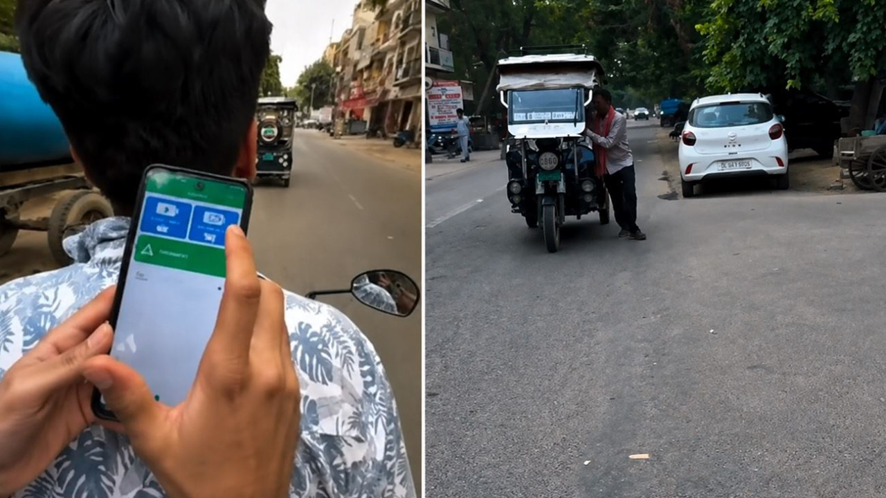 Chinese app stopping Erickshaws on road concern over viral trend