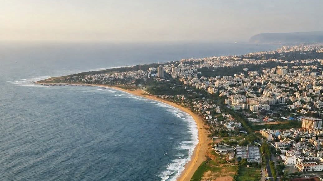 Visakhapatnam growing silently national media special report on Vizag
