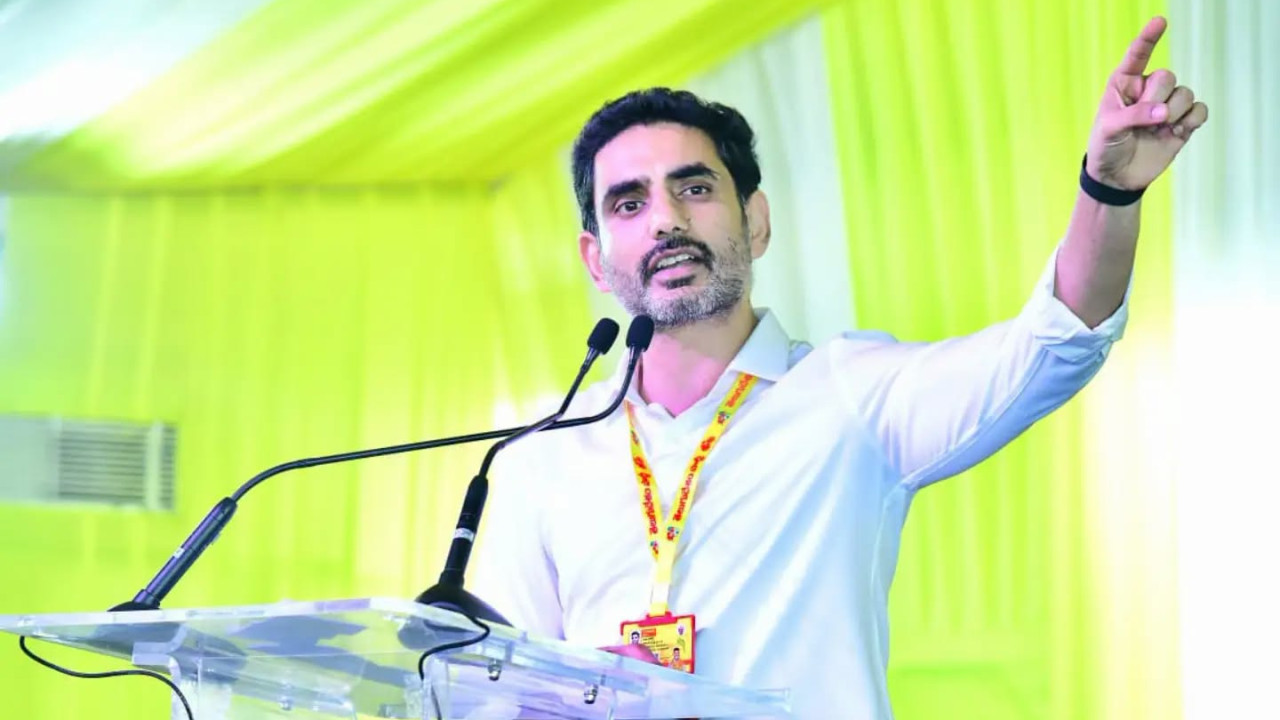 Nara Lokesh calls Chandrababu Naidu a tough boss at Sri City University launch