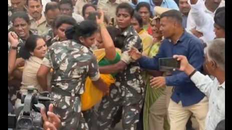 Tension in Boduppal as Kalvakuntla Kavitha is arrested