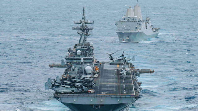 Iran warns USA not to play games in Strait of Hormuz