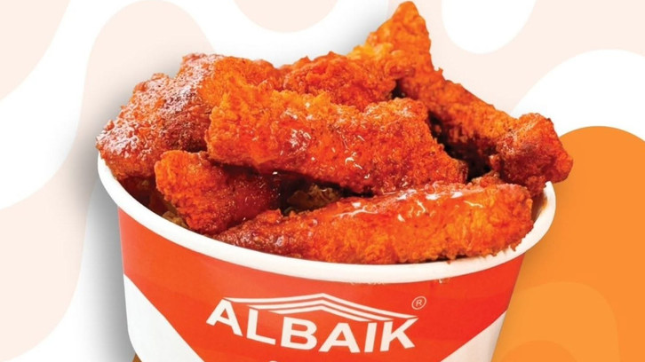 ALBAIK in Hyderabad but only frozen nuggets not a restaurant