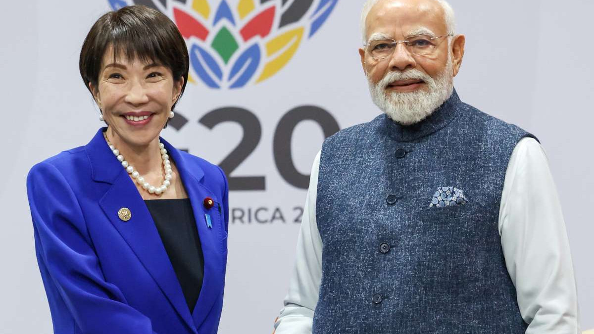 PM Modi gets a younger sister in Japanese PM Sanae Takaichi
