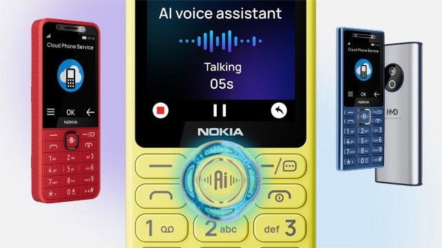 Nokia launches new AI powered feature phones in the basic mobile market