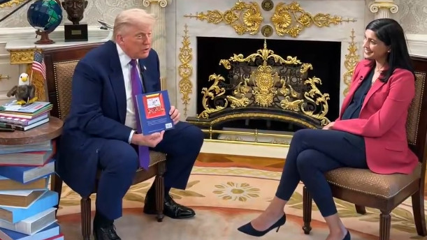 You are very popular Trump praises Usha Vance