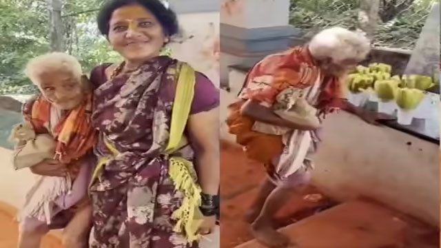 116 year old woman climbs Tirumala steps viral video