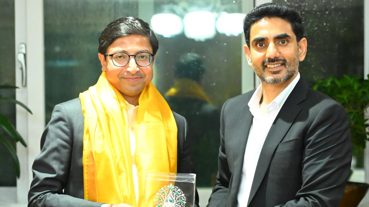 Nara Lokesh key meeting in Seoul to bring Korean giants to Andhra Pradesh