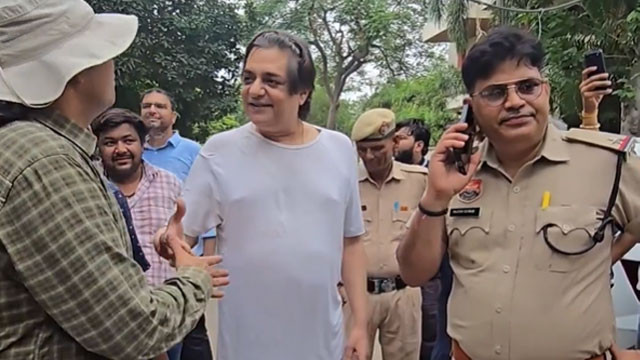 Chandrachur Singh faces bulldozer during Gurugram demolitions as netizens praise his behavior