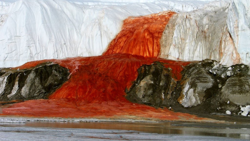 Antarctica Blood Falls century old mystery finally solved