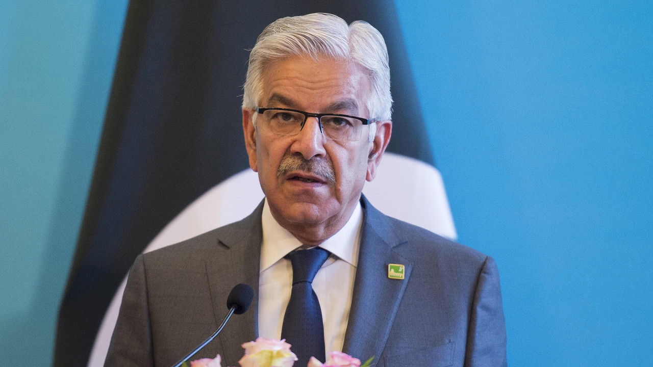 Khawaja Asif has lost his mental balance India counters Pakistan ministers remarks
