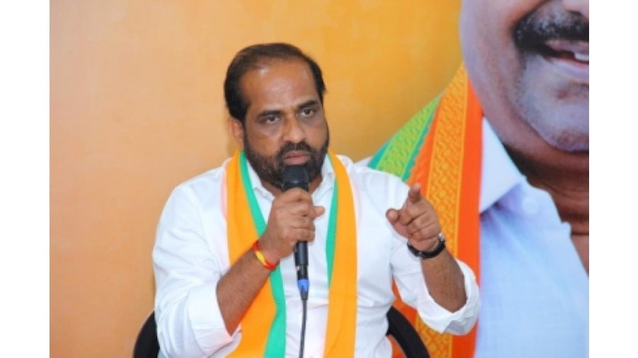 Satya Kumar Yadav counters Perni Nani saying saffron is in his blood