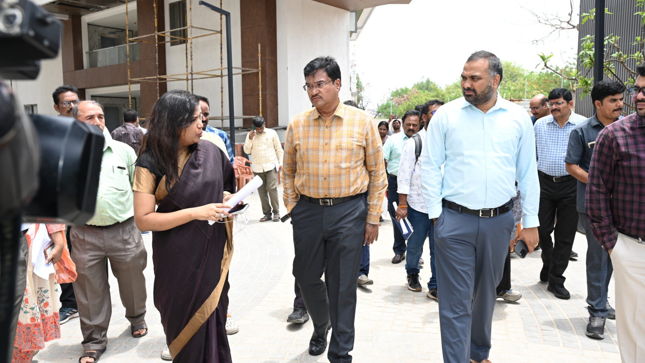 Hussain Sagar FTL construction officials launch joint inspection