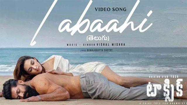 First song from Toxic Yash Kiara chemistry is superb