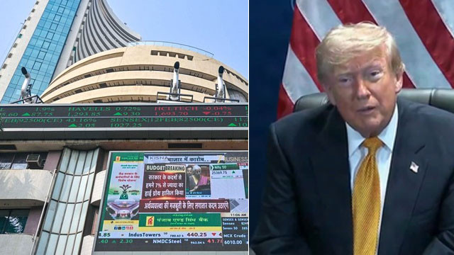 Stock markets crash after Trump announcement on Iran 4 lakh crore wiped out