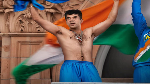 Sourav Ganguly Biopic Dada First Look Poster Rajkummar Rao Recreates Iconic Shirtless Scene