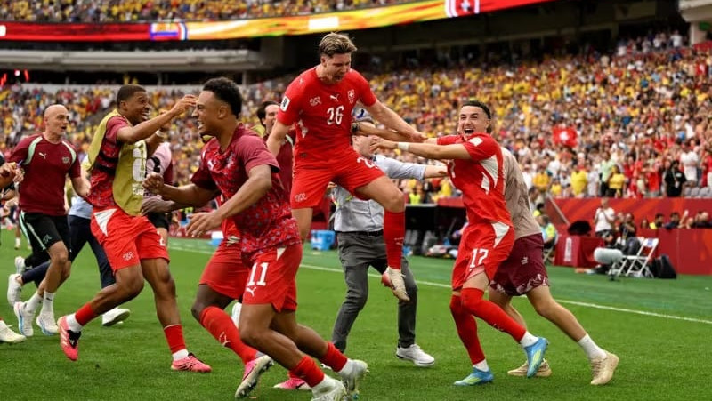 FIFA WC: Switzerland edge Colombia on penalties to seal QF berth first time since 1954