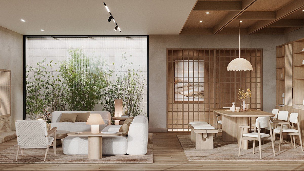 Japandi House Hyderabad stunning minimalist home and its unique features