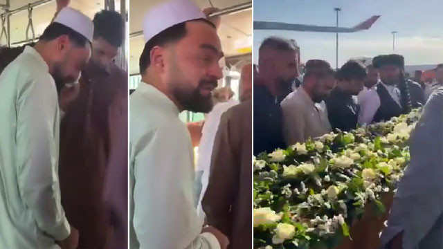 Final farewell to teammate Rashid Khan and Gurbaz in tears see video