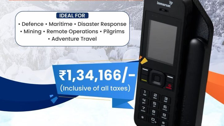 BSNL Launches Satellite Phone For Calls Without Mobile Towers