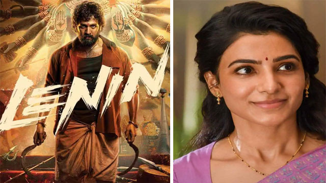Samantha wishes for Akhil Lenin movie viral post