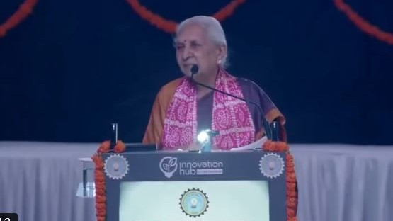 Anandiben Patel Suggests Becoming A Good Mother Before Becoming An IAS Officer