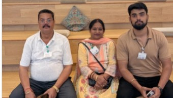 Neha Sharma takes parents to Google office viral video