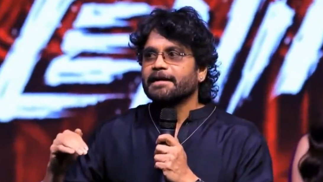 Nagarjuna calls Jr NTR his eldest son at Akhil Akkineni Lenin success meet