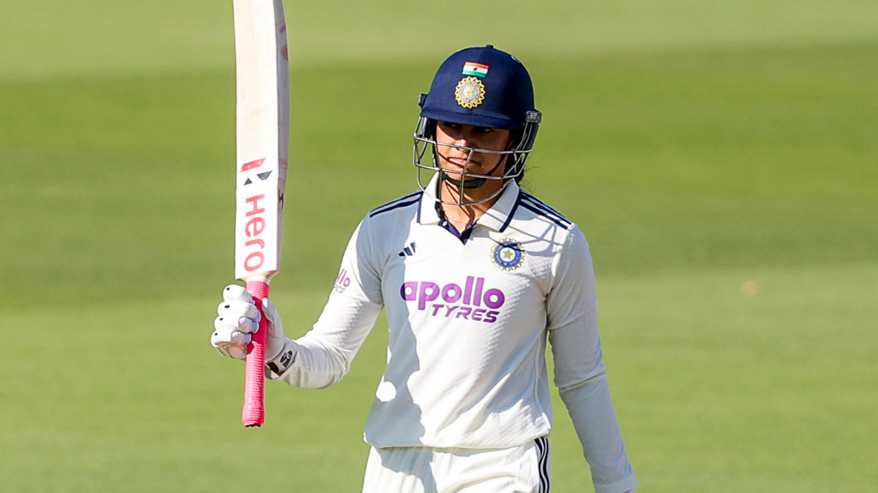 One-off Test: India 154/1 at stumps on Day 2 as Mandhana, Kranti hand visitors 269-run lead vs ENG