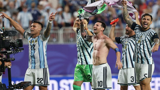 Argentina beats Switzerland in fierce battle to reach FIFA World Cup semi finals