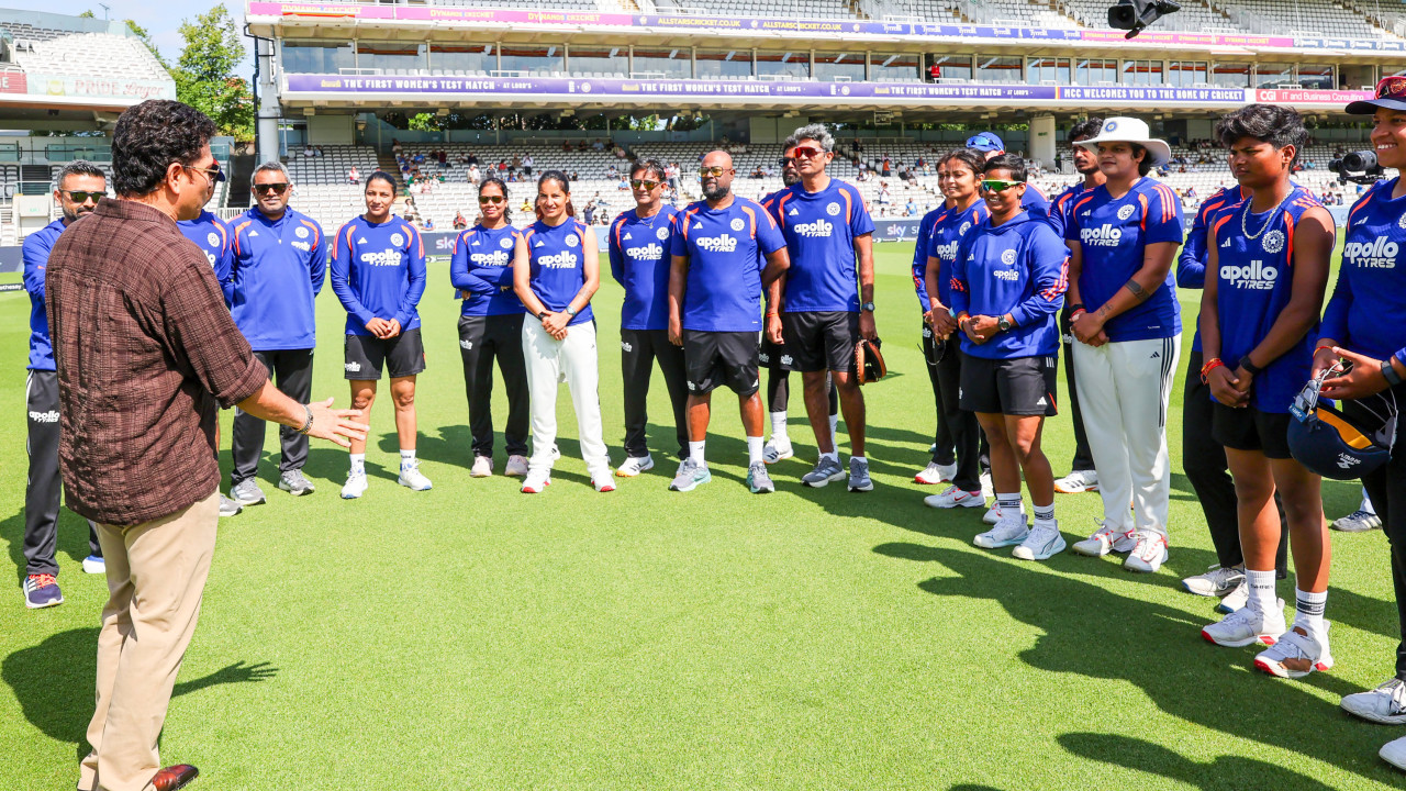 Sachin Tendulkar reacts to Indian womens historic victory
