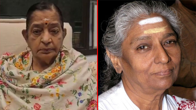 S Janaki Death They Made Us Cry And Created Fights Between Us Says P Susheela