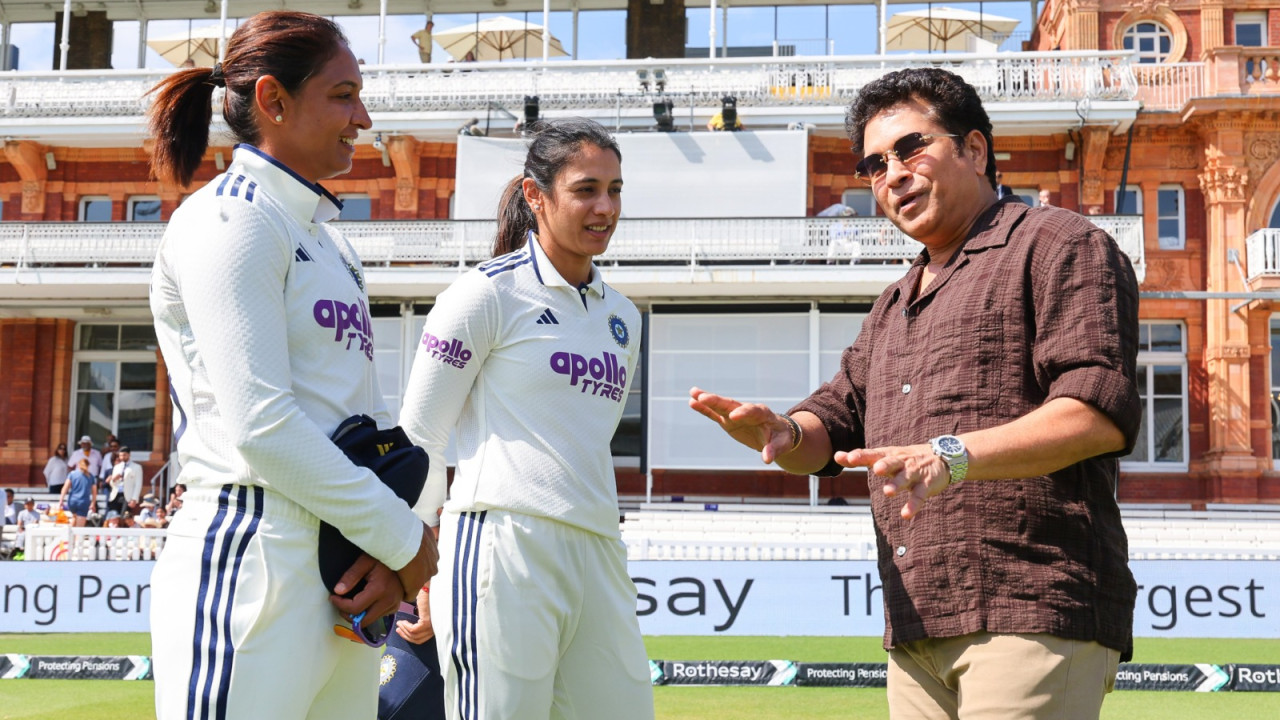 One-off Test: ‘The journey of women’s cricket has been remarkable,’ says Tendulkar after India’s historic Lord’s win