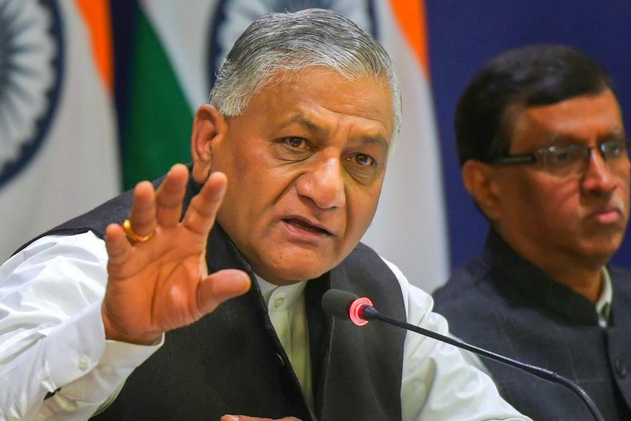 vk singh about china india standoff