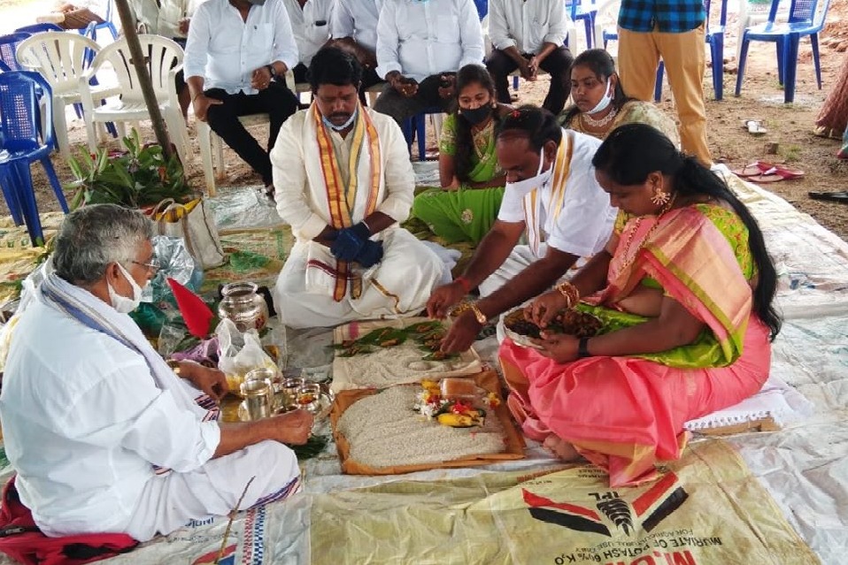 A temple for CM Jagan in West Godavari district by YCP leaders