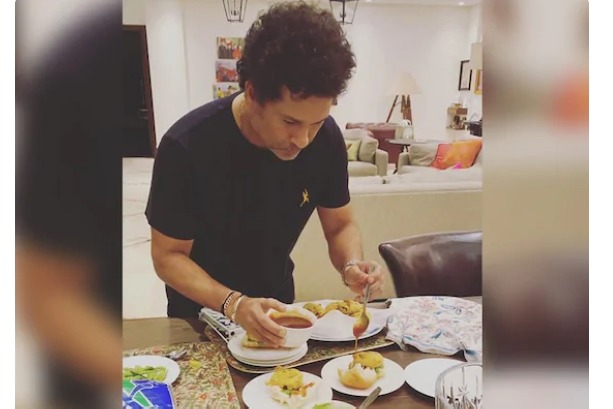 Unexpected guest appeared when Sachin preparing Vada Pav