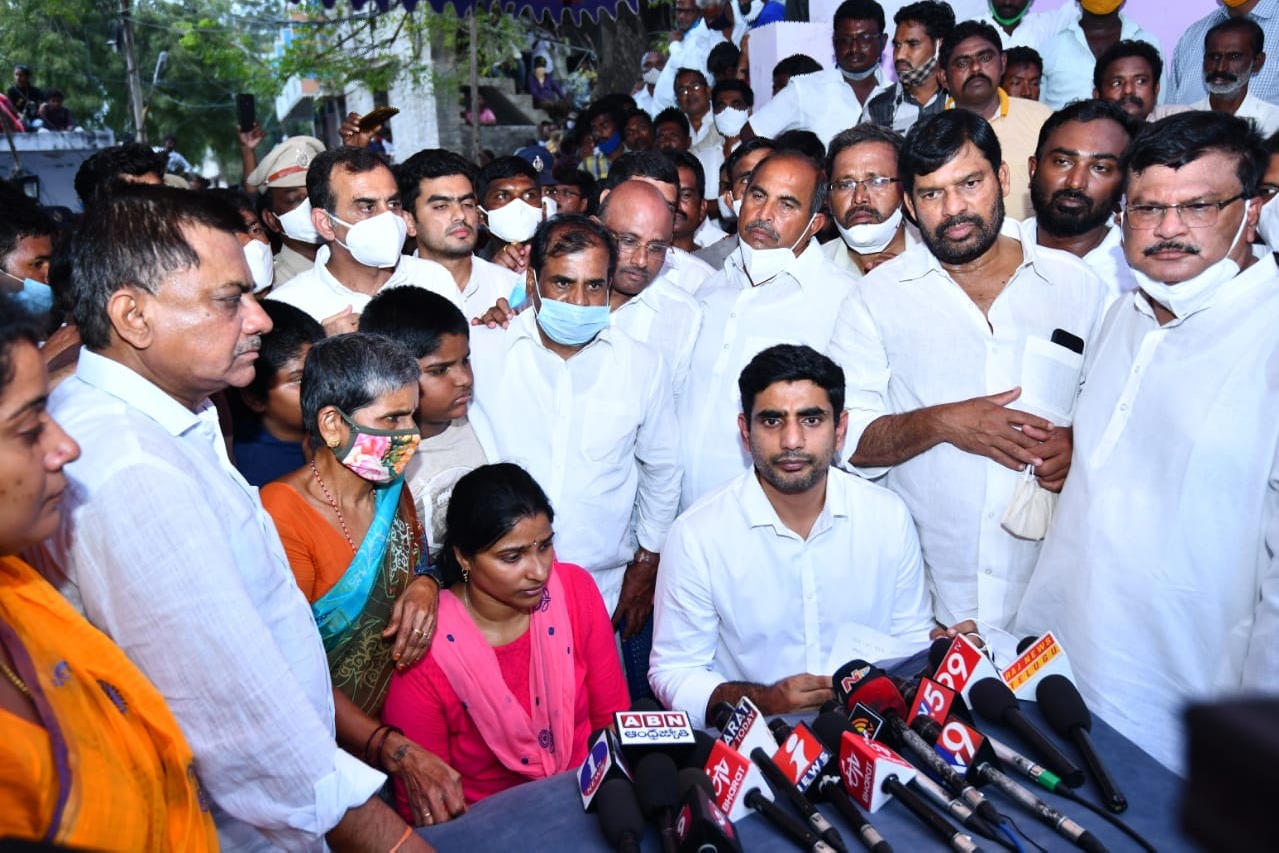 After discussion with Nara Lokesh police registered case against YSRCP Proddutur MLA