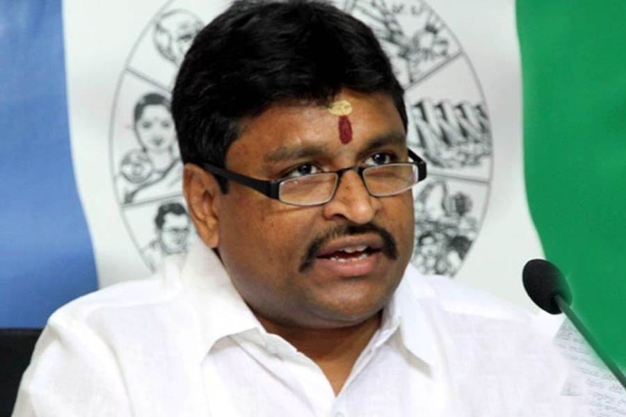Minister Vellampalli shifted to Hyderabad as his health is not good