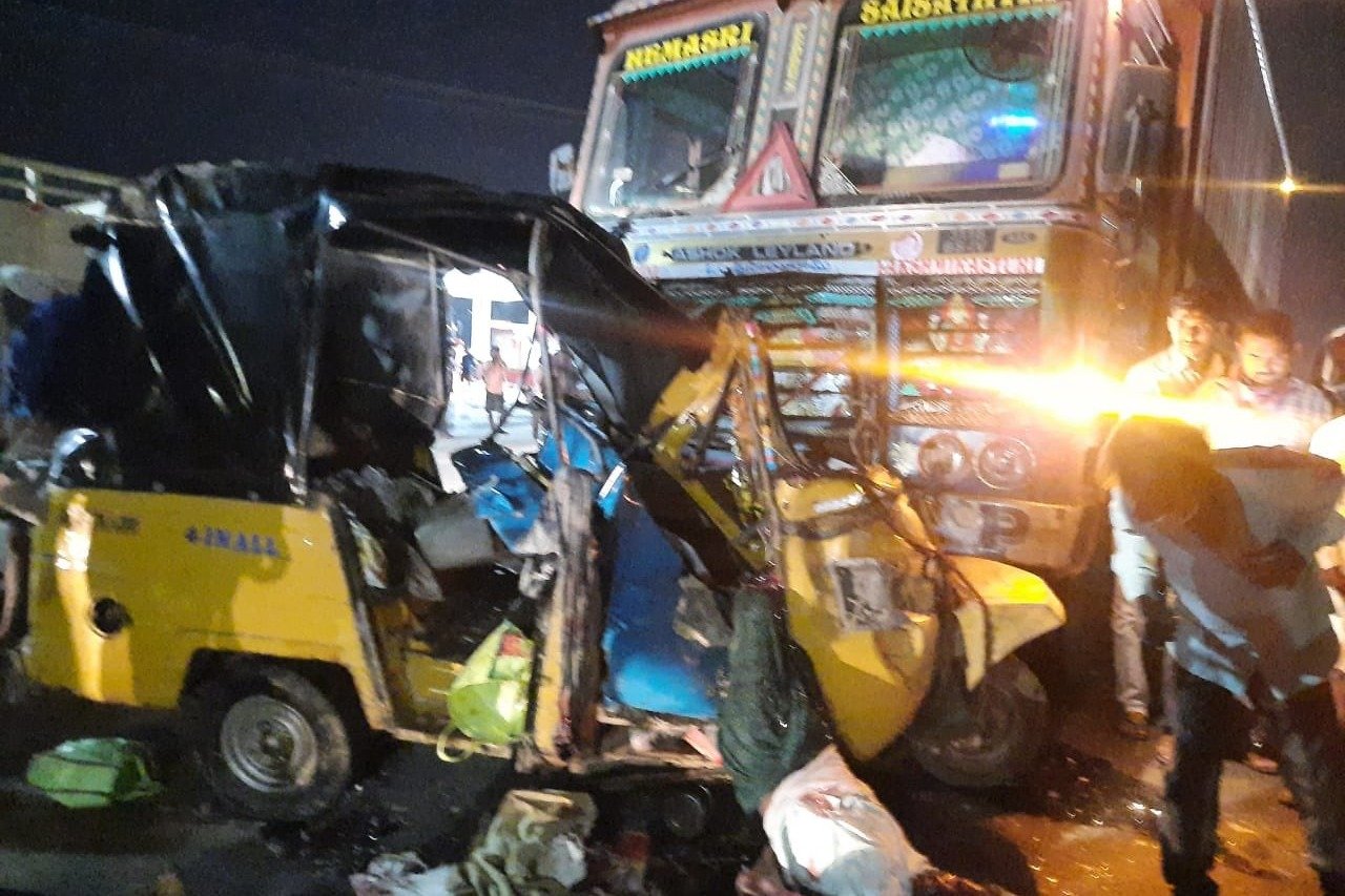 Fatal road accident in Nalgonda district