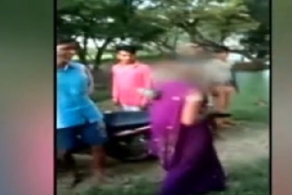 Woman Man Shamed Paraded In UP Village Residents Filmed It