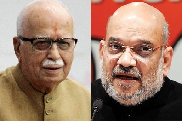 Amit Shah meets Advani
