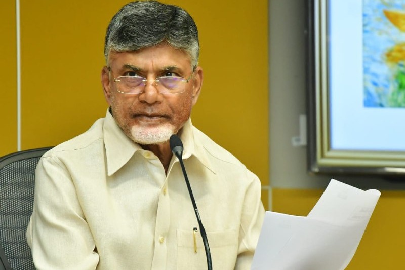Chandrababu talks to party leaders via video conference