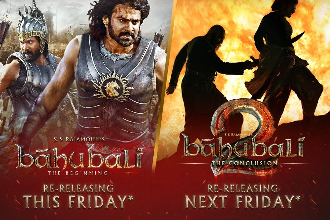 Bahubali series releasing again in cinemas   
