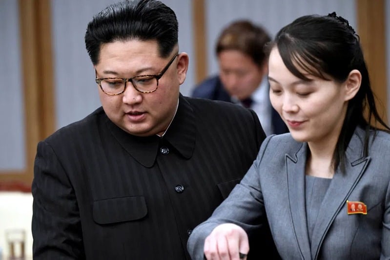 Kim jong un sister Kim Yo Jong has not been seen public over month