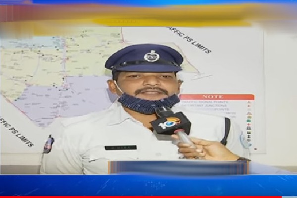 Traffic police Babji talks to media