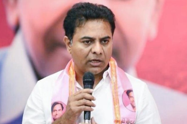 Revanth Reddy is not a leader says KTR