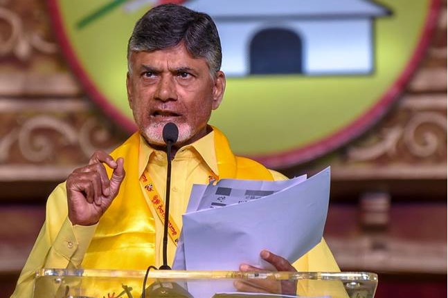 Chandrababu questions CM Jagan why does not wear a mask