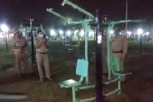 Uttar Pradesh Police busted open gym video secret