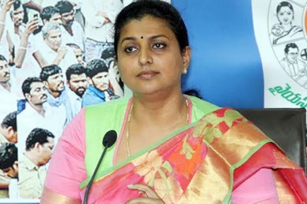 Roja fires on Deputy CM Narayana Swamy