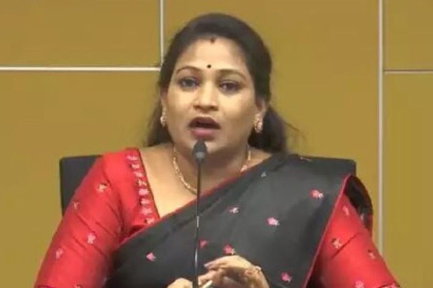 Anitha demands Jagan to respond on Dalit womans murder 