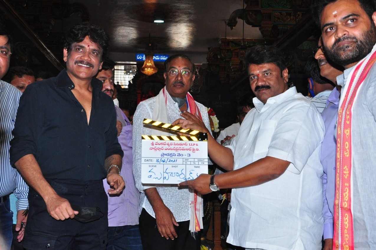 Nagarjuna new movie starts in HYderabad